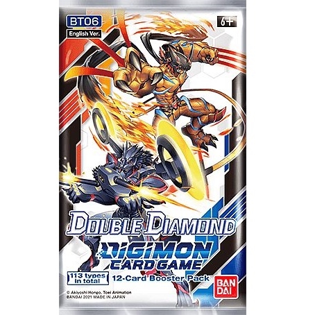 Digimon Card Game - Double Diamond Booster pakke 